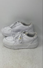 Load image into Gallery viewer, Puma Womens Karmen Rebelle White Low Top Lace-Up Sneaker Shoes Size 7.5