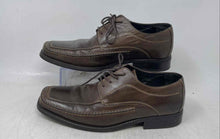 Load image into Gallery viewer, Alfani Mens Brown Leather Square Toe Lace-Up Derby Dress Shoes Size 7M