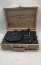Load image into Gallery viewer, The Crosley Cruiser Deluxe Model CR8005U-WO1 Portable 3-Speed Turntable Untested