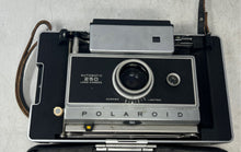Load image into Gallery viewer, Vintage Polaroid Automatic 250 Black Silver Folding Land Camera Not Tested