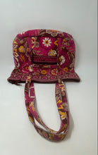 Load image into Gallery viewer, Vera Bradley Womens Multicolor Floral Zipper Double Handle Tote Bag