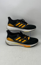 Load image into Gallery viewer, Adidas Mens EQ21 Run GZ4082 Black Orange Lace-Up Running Shoes Size 10.5