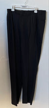 Load image into Gallery viewer, Lanificio d'Andorno Mens Black Wool Pleated Straight Leg Dress Pants Size 36