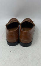 Load image into Gallery viewer, Asos Mens Brown Leather Tassel Moc Toe Slip-On Loafer Shoes Size 9
