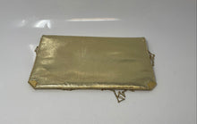 Load image into Gallery viewer, Womens Gold Color Inner Pockets Chain Strap Flap Shoulder Purse
