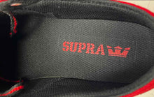 Load image into Gallery viewer, Supra Mens Spectre Griffin S44085 Black Red Low Top Lace-Up Sneaker Shoes Size 8