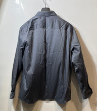 Load image into Gallery viewer, Kenneth Cole Mens Dark Gray Collared Long Sleeve Dress Shirt Size 17 34-35