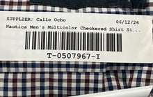 Load image into Gallery viewer, Nautica Mens Multicolor Long Sleeve Collared Button-Up Shirt Size Large