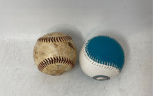 Load image into Gallery viewer, Lot Of 2 Pcs Assorted Multicolor Leather Mixed Professional Baseballs