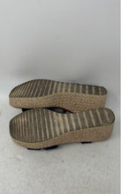 Load image into Gallery viewer, Oh! My Sandals Womens Madrid Blue Leather Wedge Heel Espadrille Sandals EUR 37