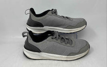 Load image into Gallery viewer, George Mens Gray White Black Knit Low Top Slip-On Sneaker Shoes Size 7.5
