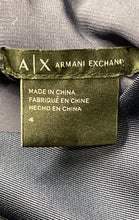 Load image into Gallery viewer, Armani Exchange Womens Blue Round Neck Sleeveless Back Zip A-Line Dress Size 4