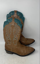 Load image into Gallery viewer, Coconuts Womens Cimmaron Brown Pointed Toe Pull-On Western Boots Size 9.5M