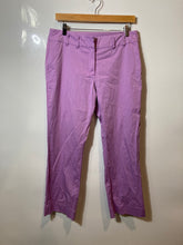 Load image into Gallery viewer, Authentic Escada Sport Womens Purple Flat Front Ankle Pants Size EUR 40