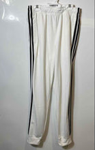 Load image into Gallery viewer, Adidas Womens White Drawstring Full Length Tapered Leg Track Pants Size S W/ Tag
