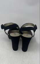 Load image into Gallery viewer, Anne Klein Womens Pearlina Black Ankle Strap Platform Sandals Size 10M
