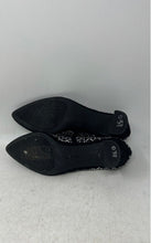 Load image into Gallery viewer, Alex Marie Womens Black Slip-On Pointed Toe Rhinestone Party Pump Heels Size 6