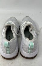 Load image into Gallery viewer, Puma Womens Venus Emboss Knit 392807-01 White Green Lace-Up Sneaker Shoes Size 6