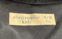 Load image into Gallery viewer, Abercrombie Kids Boys Blue Short Sleeve V-Neck Collarless Pullover T-Shirt 15/16