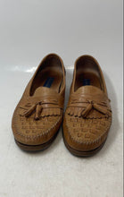 Load image into Gallery viewer, Giorgio Brutini Mens Brown Slip-On Tassel Loafer Shoes Size 10.5D