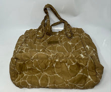 Load image into Gallery viewer, Authentic Marc By Marc Jacobs Womens Brown Quilted Double Handle Tote Handbag