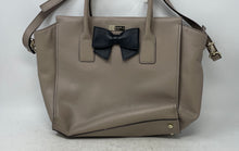 Load image into Gallery viewer, Kate Spade New York Womens Hanover Street Charee Beige Black Leather Satchel Bag