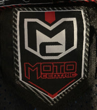 Load image into Gallery viewer, MotoCentric Mens Black Long Sleeve Force Motorcycle Jacket Size Large