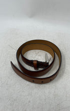 Load image into Gallery viewer, Cole Haan Mens Brown Leather Adjustable Buckle Dress Belt Size 32