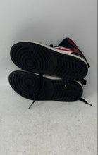Load image into Gallery viewer, Nike Boys Air Jordan 1 Mid 640734-079 Black Red Lace-Up Sneaker Shoes Size 13C