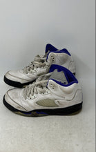 Load image into Gallery viewer, Nike Kids Air Jordan 5 Retro 440888-141 White Purple Sneakers Shoes Size 6.5Y