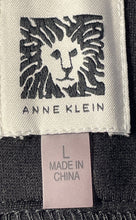 Load image into Gallery viewer, Anne Klein Womens Black Pleated Front Straight Leg Trouser Pants Size L