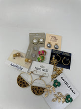 Load image into Gallery viewer, Nine West, Chico's, BaubleBar Women's Gold Tone Earrings (10Pcs )