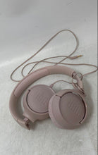 Load image into Gallery viewer, JBL Pink 3.5mm Audio Jack Wired Adjustable Over Ear Headphone Not Tested