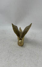 Load image into Gallery viewer, Vintage Gold-Tone Mid-Century Modern Swan Sculpture Figurine w/ Raised Wings
