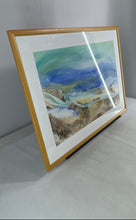 Load image into Gallery viewer, Home Decorative Framed Mixed Media Reef Tide Art Painting By Sonja Johnson