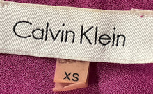 Load image into Gallery viewer, Calvin Klein Womens Pink Long Sleeve Pockets Button Front Blouse Top Size XS