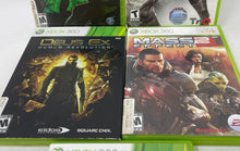 Load image into Gallery viewer, Assorted Xbox 360 Action & Adventure Video Game Variety Lot Of 5 Pcs Not Tested
