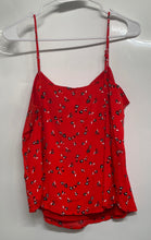 Load image into Gallery viewer, Gap Womens Multicolor Floral Spaghetti Straps V-Neck Camisole Blouse Top Size S