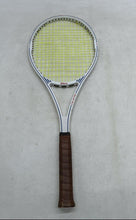 Load image into Gallery viewer, Wilson White Blue Brown Ceramic Graphite Composite Midsize Tennis Racquet