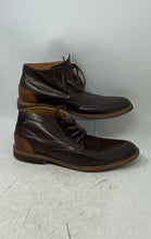 Load image into Gallery viewer, Restoration Mens Brown Leather Round Toe Lace-Up Ankle Chukka Boots Size 14