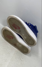 Load image into Gallery viewer, Nike Mens Air Force 1 Mid 819677-402 Blue Lace-Up Mid Top Sneakers Shoes Size 5