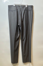 Load image into Gallery viewer, Vinci Mens Gray Pleated Front Slash Pockets Straight Leg Dress Pants Size 43L