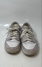 Load image into Gallery viewer, Nike Womens Dunk Low White Light Purple Leather Lace-Up Sneakers Shoes Size 7
