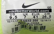 Load image into Gallery viewer, Nike Womens Free 3.0 510643-300 Green Round Toe Lace-Up Sneaker Shoes Size 9.5