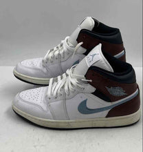 Load image into Gallery viewer, Authentic Nike Mens Air Jordan 1 Retro Mid SE White Brown Blue Black Shoes 11.5