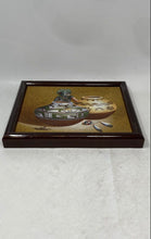 Load image into Gallery viewer, Square Framed Sand Navajo Pottery Still Life Wall Decor Art Painting