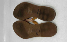 Load image into Gallery viewer, Lauren Ralph Lauren Womens Beige Open Toe Slip-On Flip Flop Sandals Size 9B