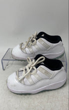 Load image into Gallery viewer, Nike Kids Air Jordan 11 Retro Low White Low Top Lace-Up Sneaker Shoes Size 7C
