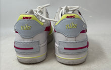 Load image into Gallery viewer, Nike Womens Air Force 1 Shadow FQ8885-100 White Pink Yellow Sneaker Shoes Sz 8.5