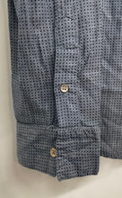 Load image into Gallery viewer, Calvin Klein Jeans Womens Blue Polka Dot Print Cotton Button-Up Shirt Size P/M/M